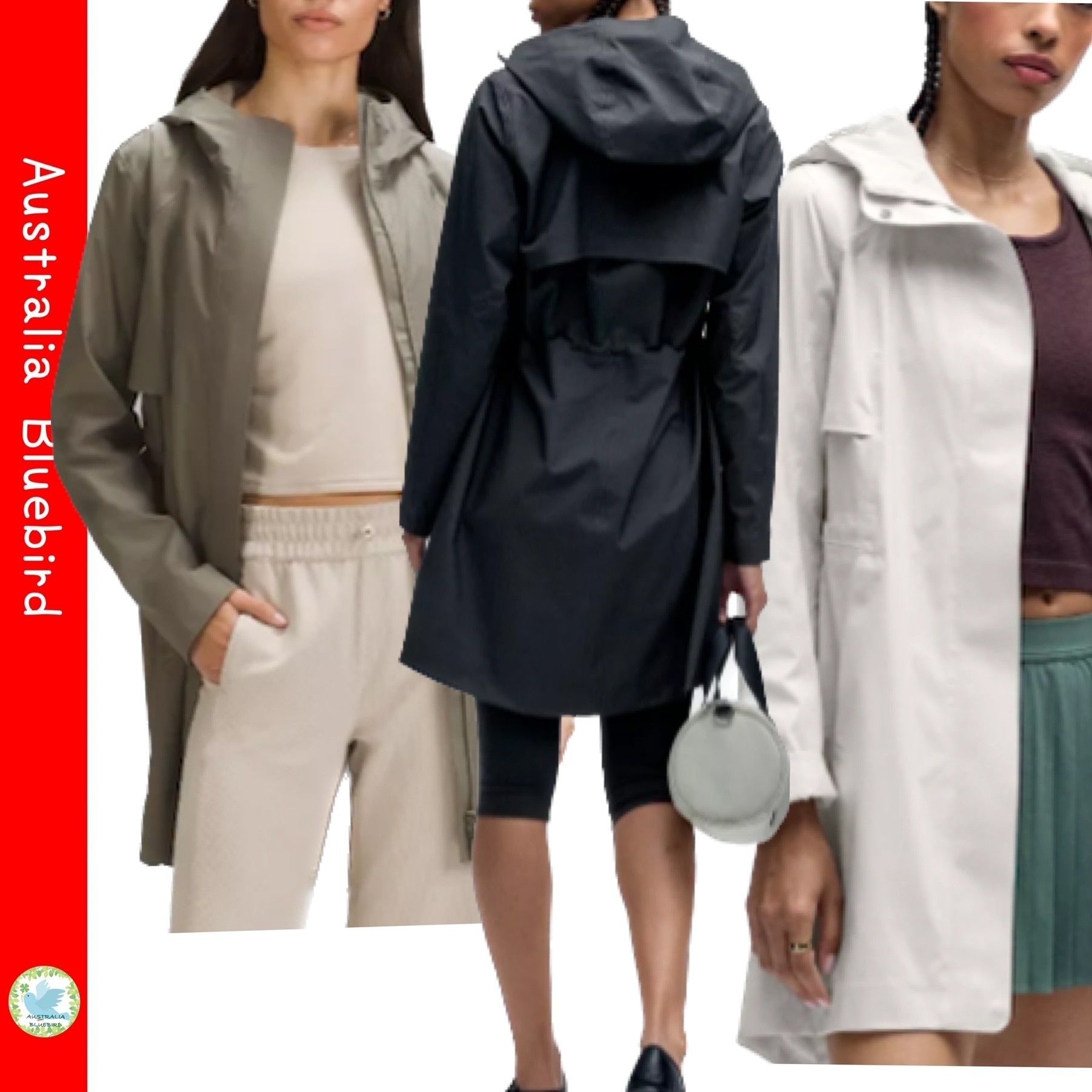 滑らか質感★Lululemon★Rain Rebel Jacket レインジャケット