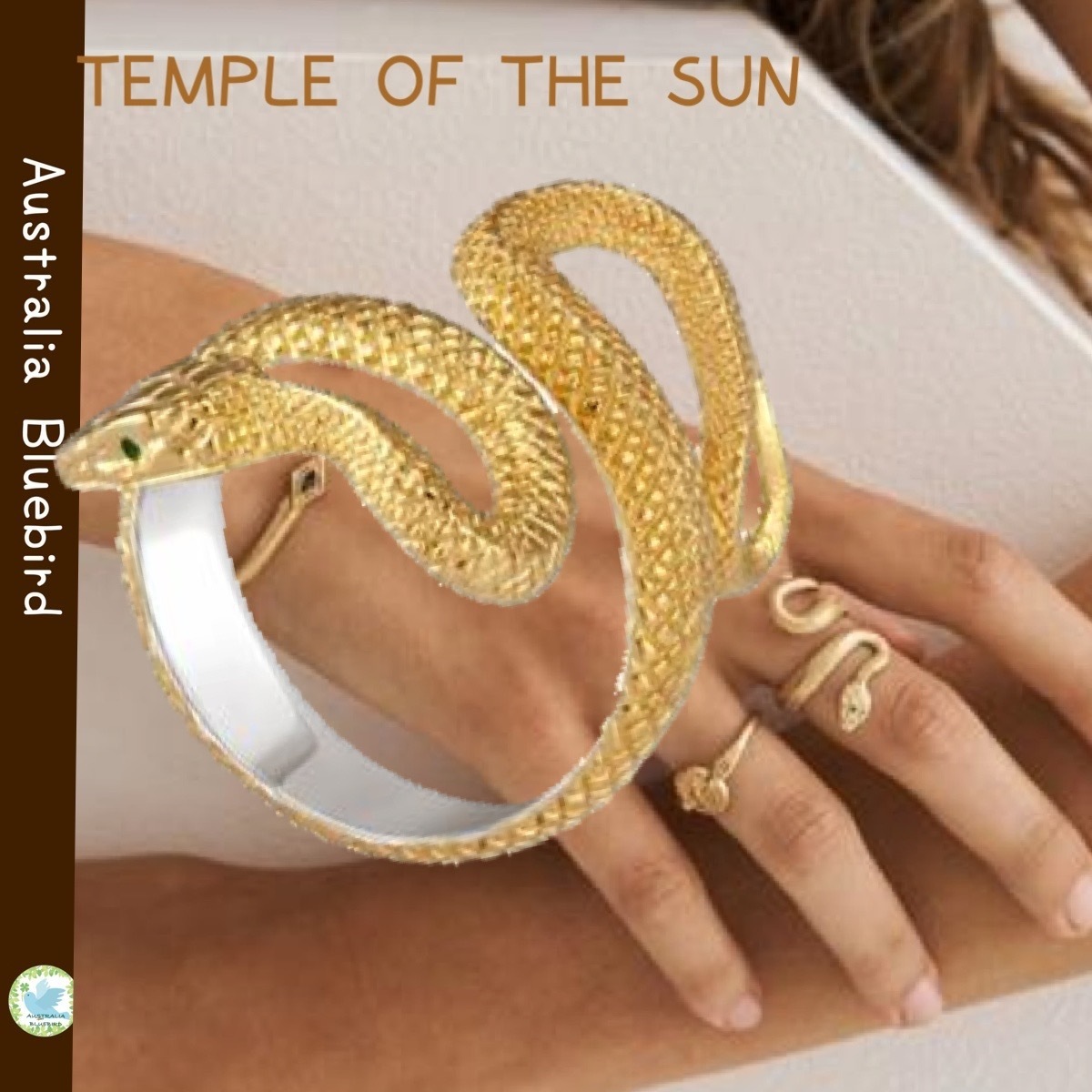 日本未入荷/希少★TEMPLE OF THE SUN★Serpent Ring Gold リング