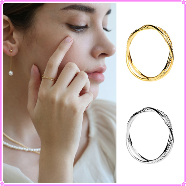 【LAZY DAWN】double layered ring R023〜リング★2021SS