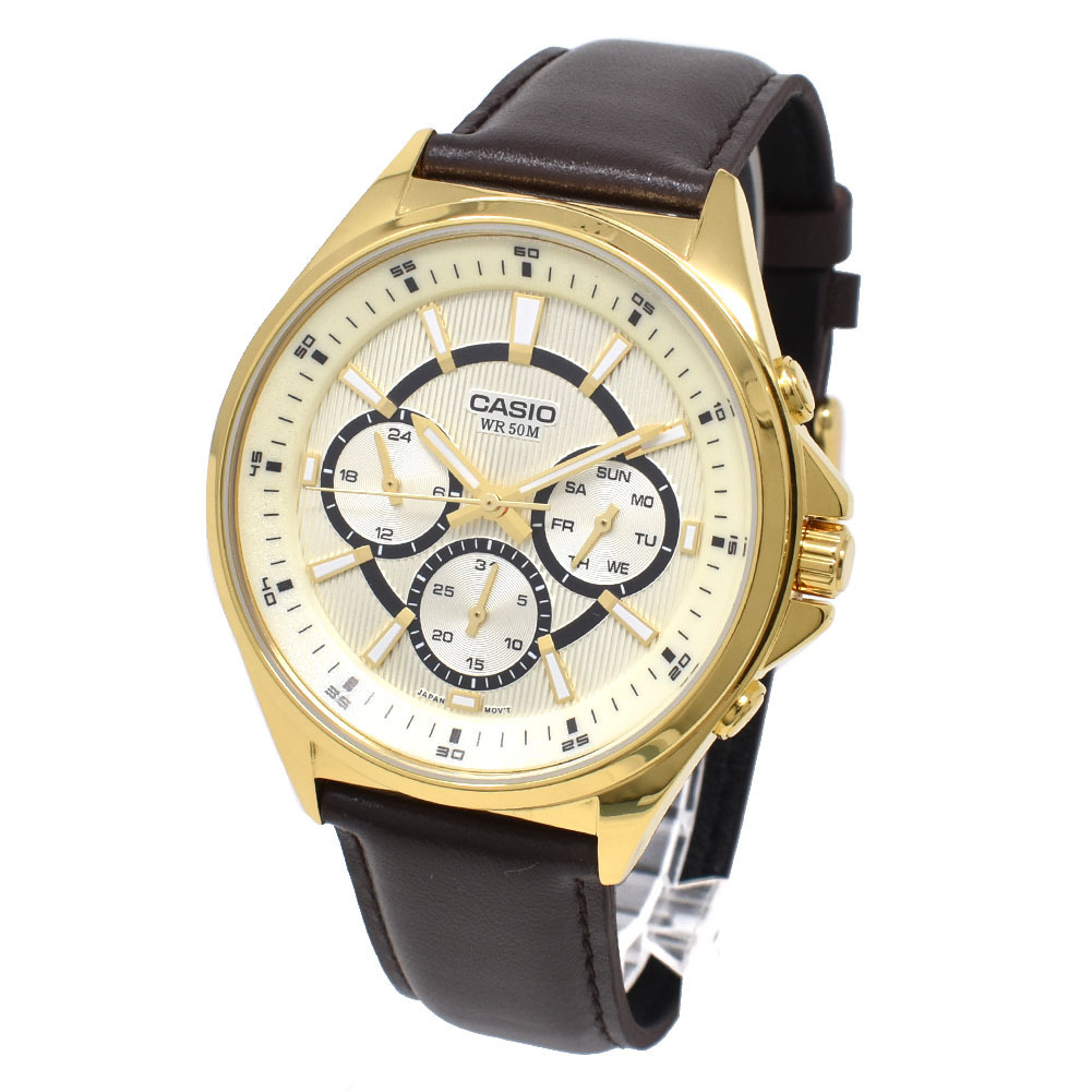 CASIO カシオ STANDARD MTP-E303GL-9AV 腕時計 ウォッチ メンズ