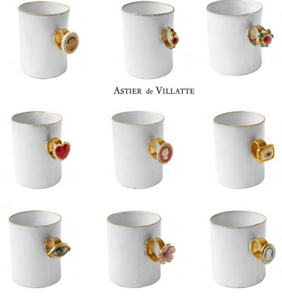 Astier de Villatte Cups & Mugs Unisex Cups & Mugs