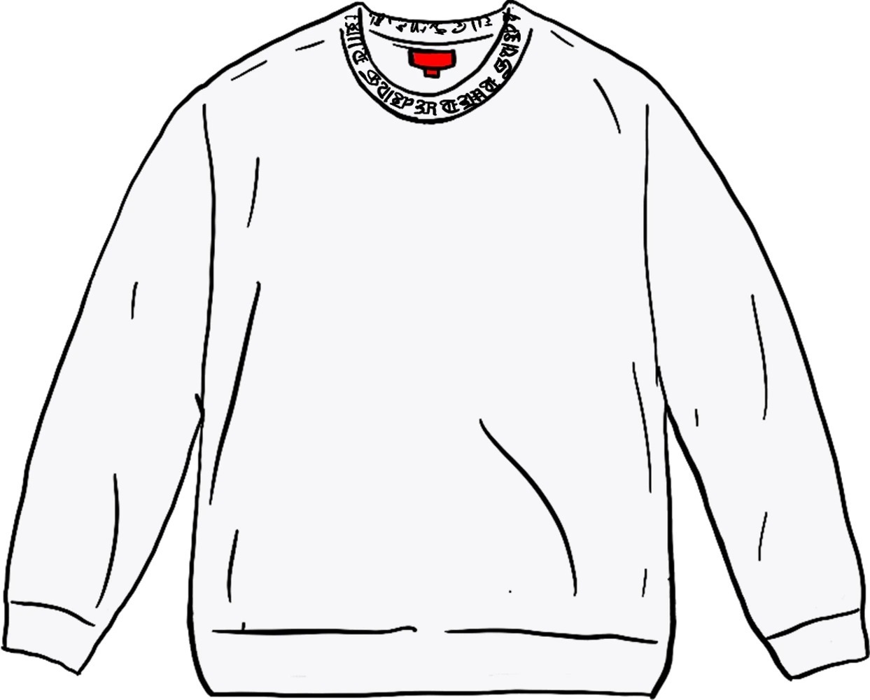 Supreme アートプリント Mサイズ 長袖カットソー