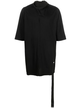 国内発 RICK OWENS コットンジャージークルーネック半袖Tシャツ 楽天市場】Rick Owens リックオウエンス カットソー RU02D6266
