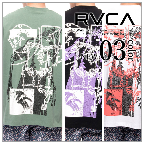 【送料無料】RVCA メンズ 【BILL CONNERS】OBLIVION ST Ｔシャツ