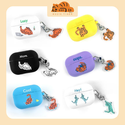 MUZIK TIGER テックアクセサリー 【MUZIK TIGER】Airpods PRO case + Keyring★SET★ 6種