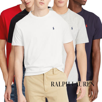 Ralph Lauren Tシャツ・カットソー 定番人気★Polo Ralph Laure★メンズ ポニークルーネックTシャツ