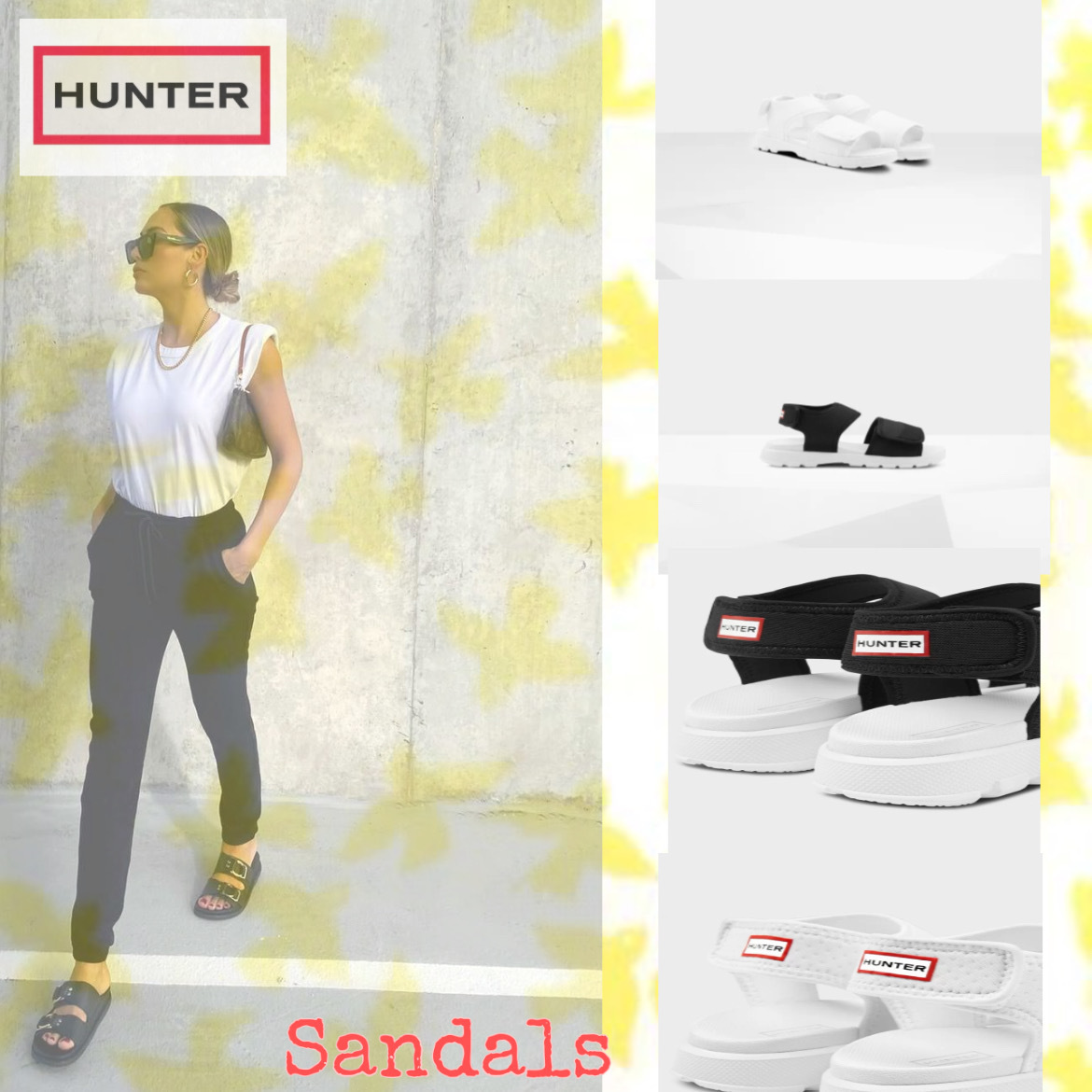HUNTER☆自分仕様にサイズ調整可能な機能性が魅力のSandals!!