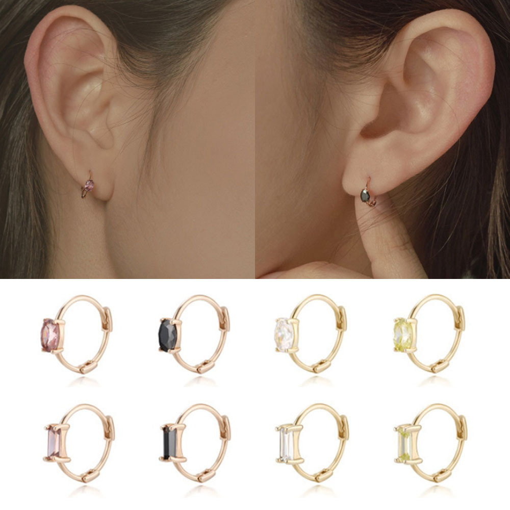 Wing bling☆[14K Gold] Wendy ワンタッチリングピアス_8種類