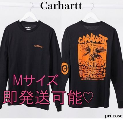 【即発送可★関税.送料込】Carhartt WIP/ロゴ 長袖 Tシャツ