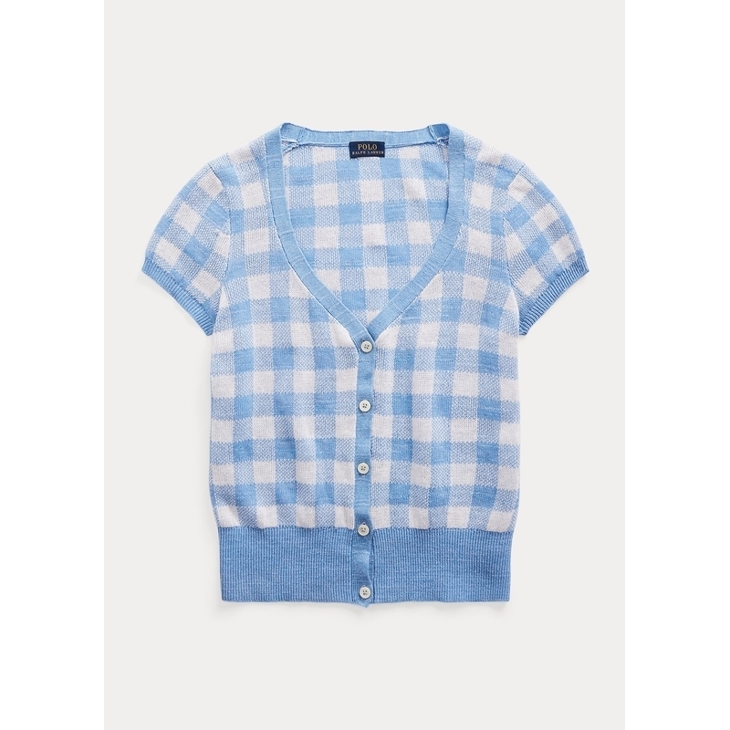 新作☆Polo Ralph Lauren☆レトロ ギンガムチェックボレロ (POLO RALPH