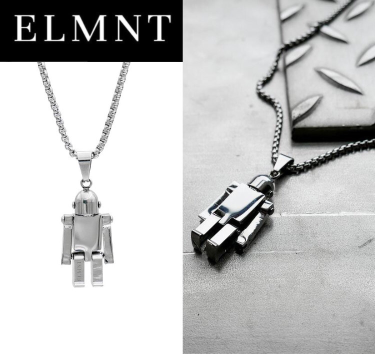 関税/送料込み【ELMNT】ロボットネックレス