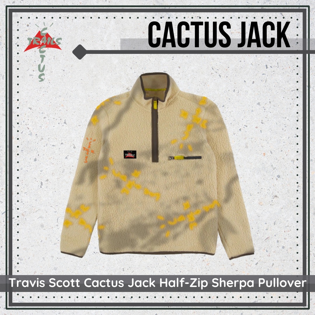 現品限り一斉値下げ! {CactusJack} TravisScott Half-Zip Sherpa Pullover 送料関税込 ジャケットその他 現品限り一斉値下げ! {CactusJack} TravisScott Half-Zip Sherpa Pullover 送料関税込 ジャケットその他