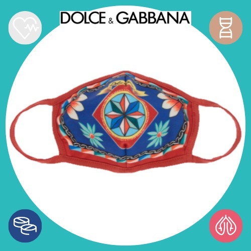 大人OK! Dolce & Gabbana ★ Red & Blue カレットフェイスマスク