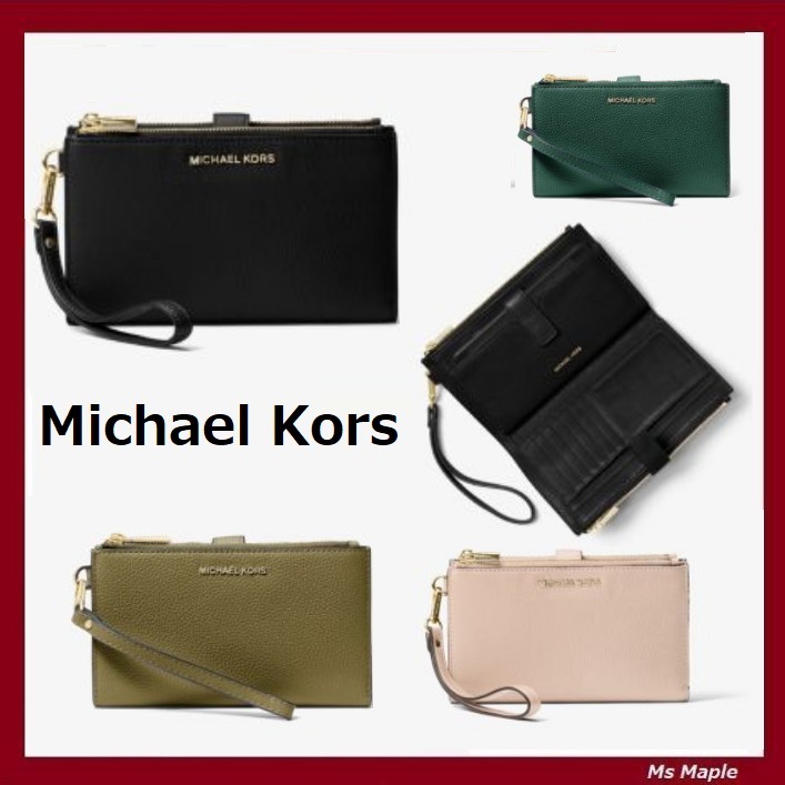 ☆スマホが入るお財布☆★MK★Adele Leather Smartphone Wallet