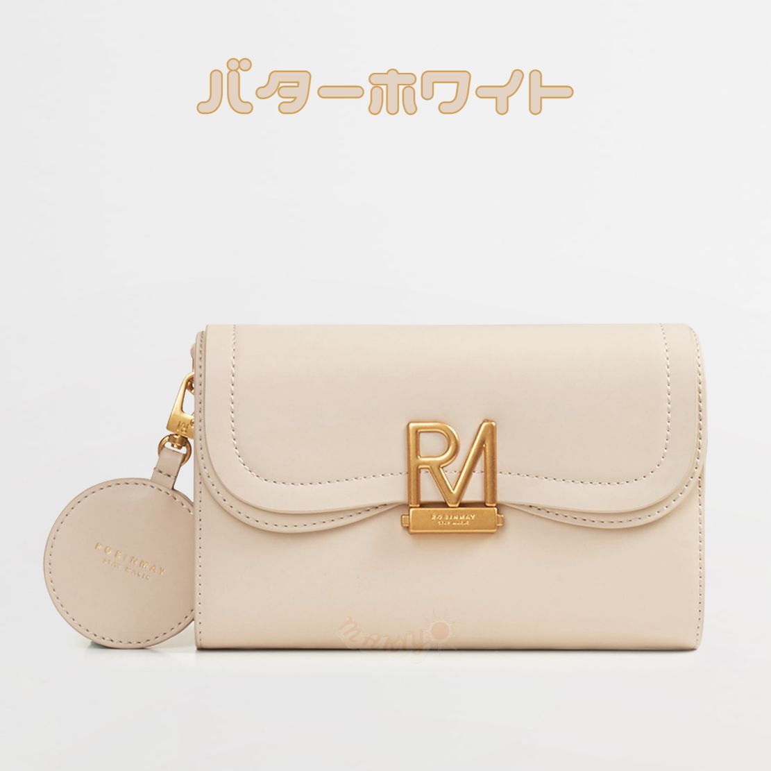 送料込☆ROBINMAY☆Elly隨身鐵錬斜背包☆お財布ショルダーバッグ