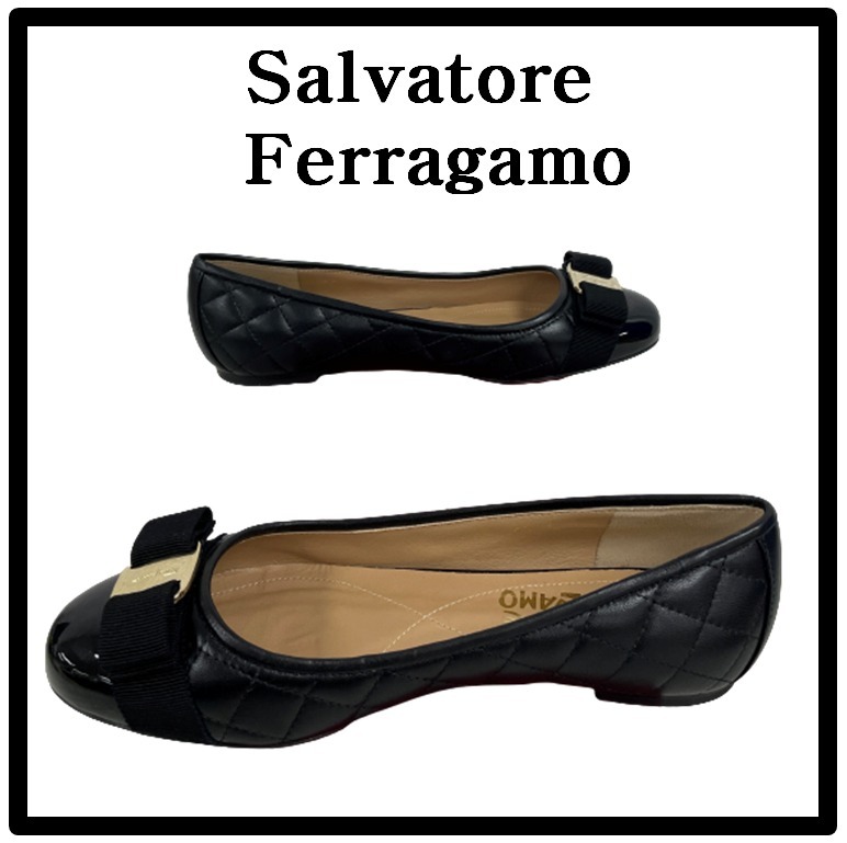★関税込★Salvatore Ferragamo★BALLERINA VARIN.A★パンプス★