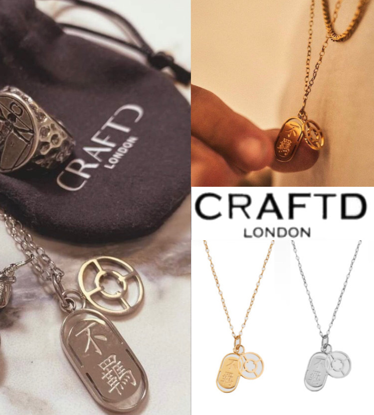 卸し売り購入 関税/送料込み【craftdlondon】ハピネス ペンダント 18k ネックレス・チョーカー 卸し売り購入 関税/送料込み【craftdlondon】ハピネス ペンダント 18k ネックレス・チョーカー