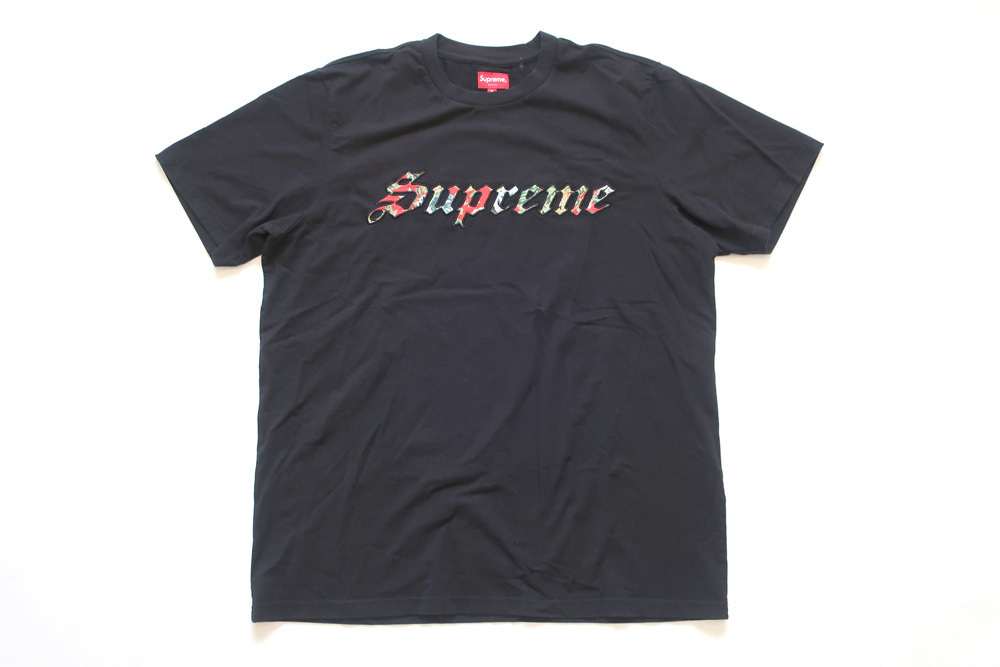 Supreme Floral Applique S/S TopフローラルアップリケTシャツ