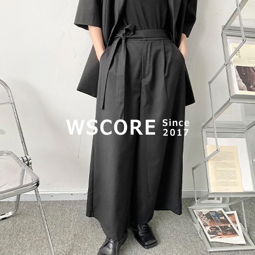モード スタイリッシュ ワイドパンツ ワイドレッグ