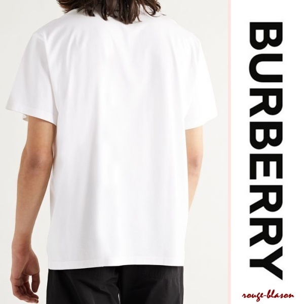 Burberry Tシャツ・カットソー 【国内発送】BURBERRY Tシャツ ホワイト(2)