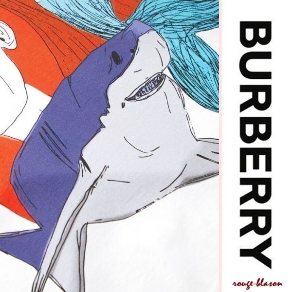 Burberry Tシャツ・カットソー 【国内発送】BURBERRY Tシャツ ホワイト(4)