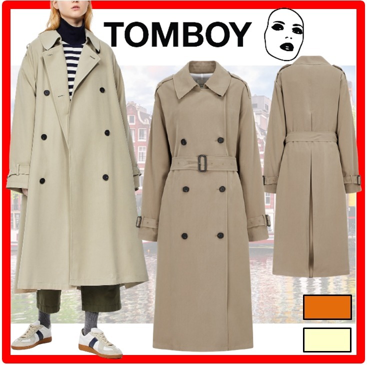 ☆人気☆STUDIO TOMBOY☆Epolet classic trench coa.t☆