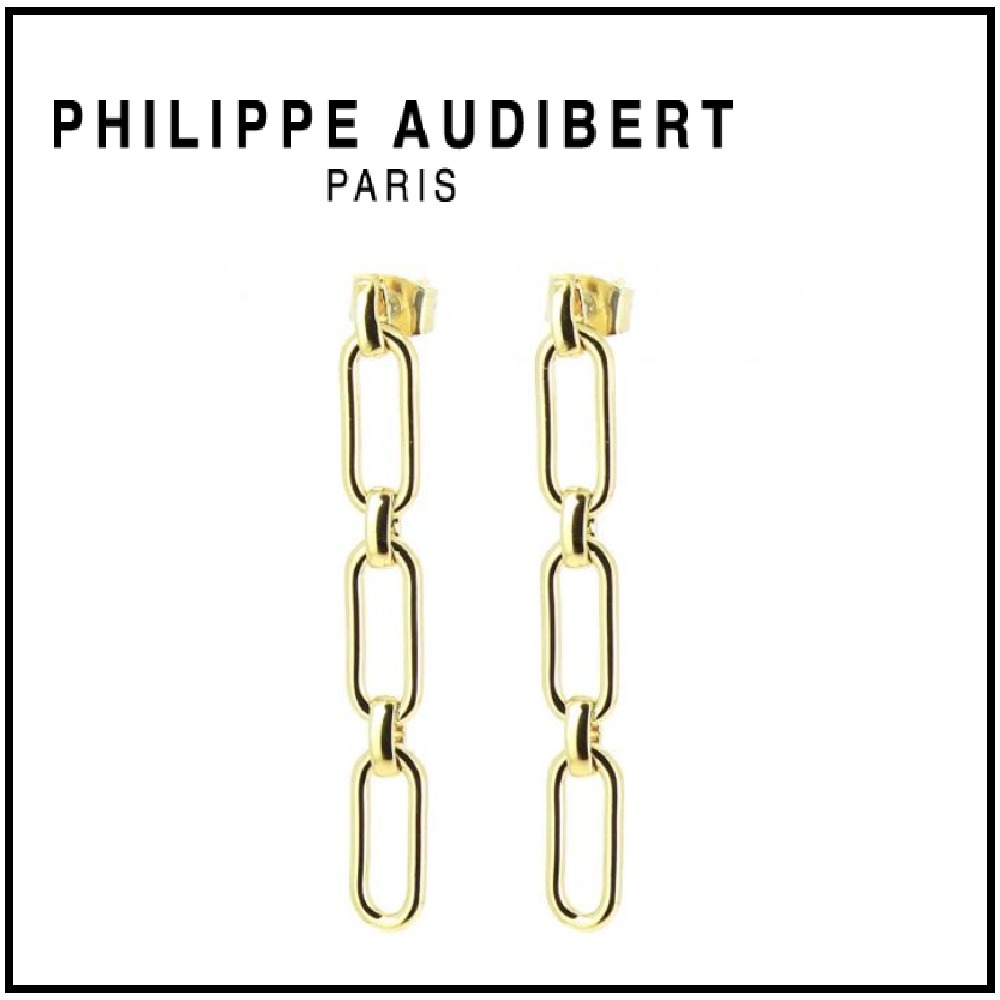【Philippe Audibert】MILLIE PM ゴールド チェーン ピアス ♪