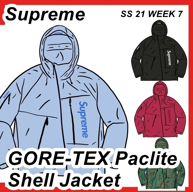 Supreme GORE-TEX Paclite Shell Jacket SS 21 WEEK 7 パーカー・フーディ Supreme GORE-TEX Paclite Shell Jacket SS 21 WEEK 7 パーカー・フーディ