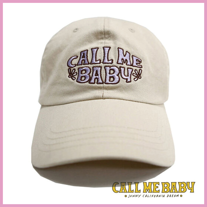 ● 韓国人気!!! ● Call Me Baby ☆ Embroidery Ball cap
