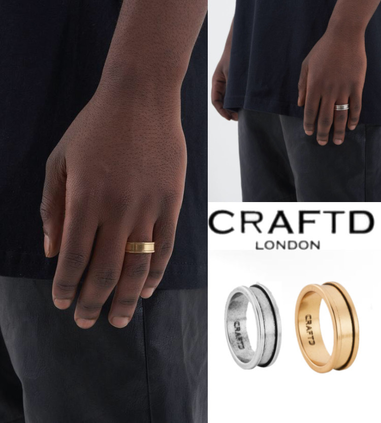関税/送料込み【craftdlondon】バンドリング 18k