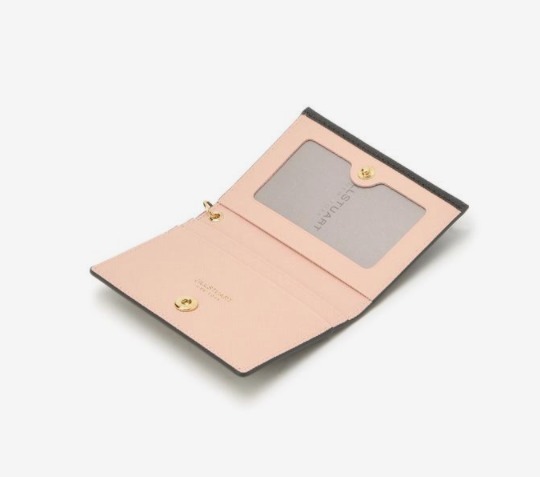 【JILLSTUART】ロゴ配色 牛革 カード入れ★安全発送 JILLSTUART】ロゴ配色 牛革 カード入れ☆安全発送 (JILLSTUART
