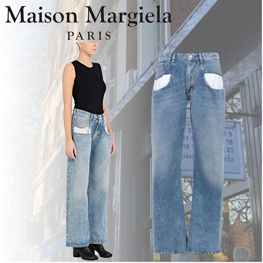 41%割引【保存版】 ◇MaisonMargiela◇ストレートジーンズコントラストポケット付き デニム・ジーパン ボトムス-PAPSECURITE.COM 41%割引【保存版】 ◇MaisonMargiela◇ストレートジーンズコントラストポケット付き デニム・ジーパン ボトムス-PAPSECURITE.COM