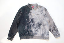 Supreme Bleached Velour L/S Poloブリーチベロアポロシャツ (Supreme