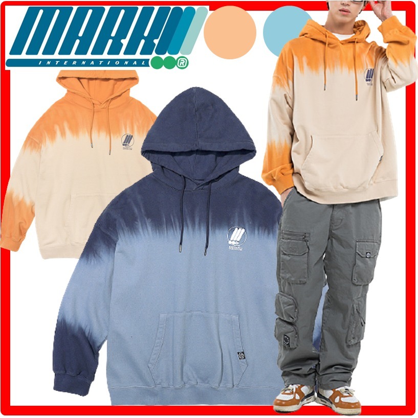 ★韓国の人気★【MARKM】★Symbol Tiedye Hoodi.e★フーディ★