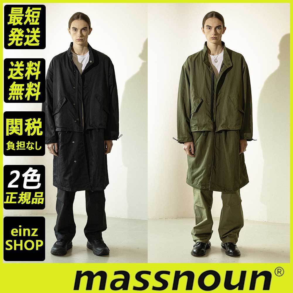 【massnoun】DETACHABLE NYLON COAT