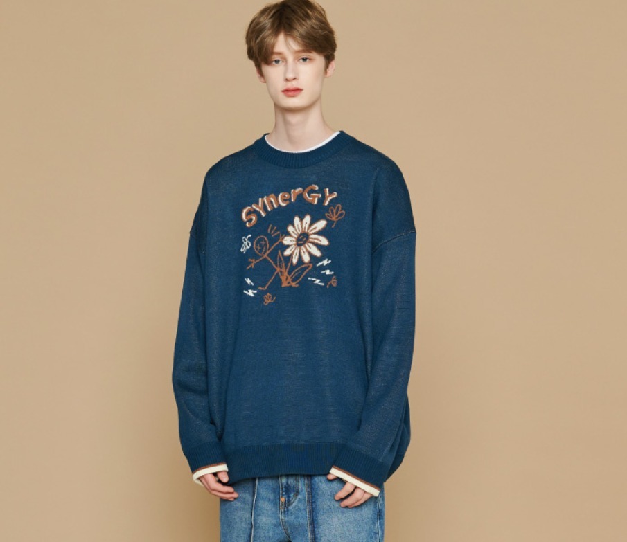 CPGN STUDIO☆NCT ドヨン着用☆SYNERGY COMME SWEATER 全2色