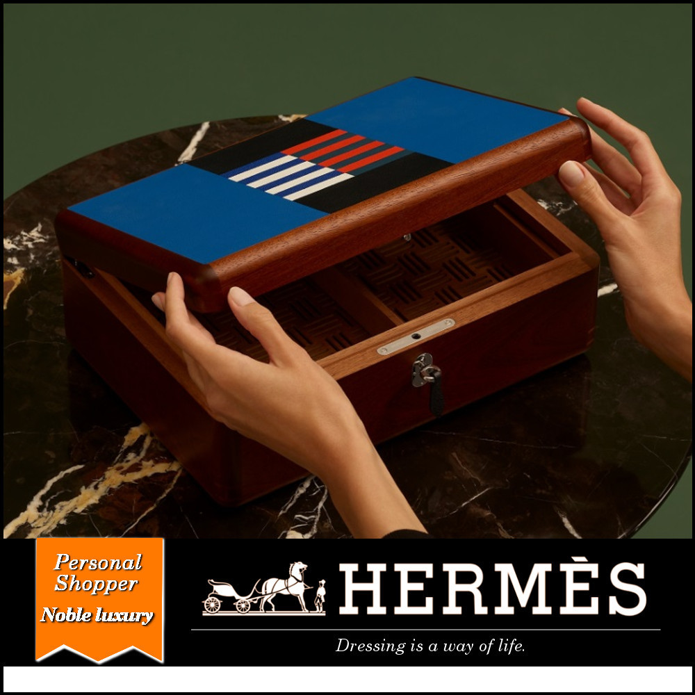 エルメス HERMES ショッパー袋とオンライン専用ギフトボックスの
