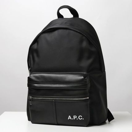 A.P.C. バックパック・リュック APC PAADY H62119 NOIR Camden リュック バックパック ブラック