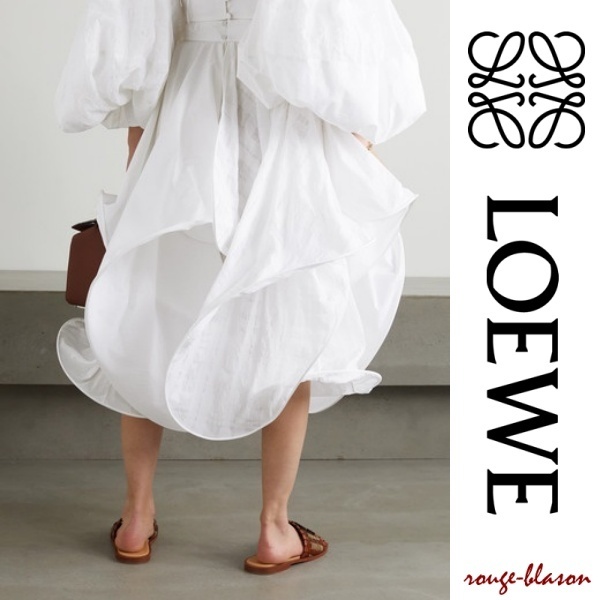 LOEWE スカート 【国内発送】LOEWE スカート ホワイト(3)