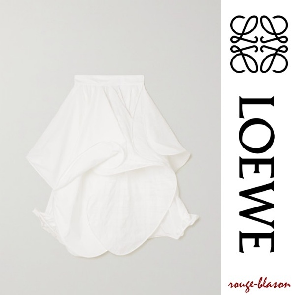 LOEWE スカート 【国内発送】LOEWE スカート ホワイト(4)