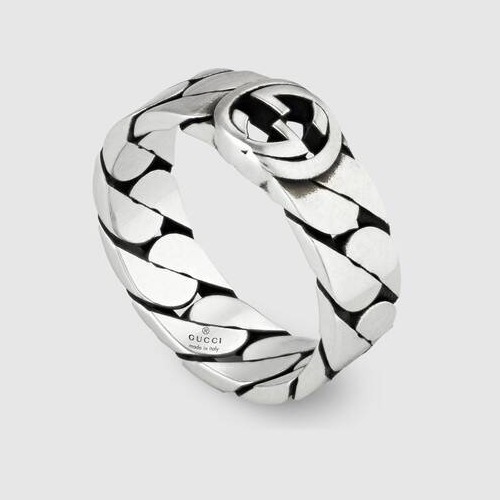 GUCCI 指輪・リング 【GUCCI】即対応 インターロッキングG ワイドリング(3)