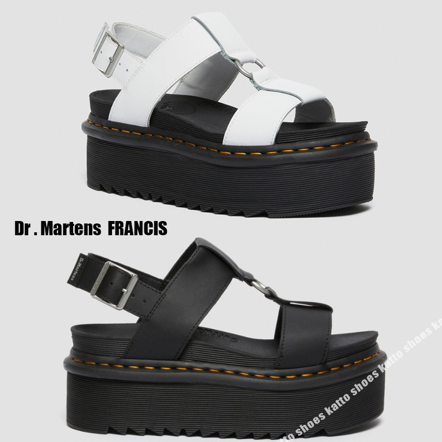 Dr Martens★FRANCIS プラットフォーム サンダル★厚底★2色