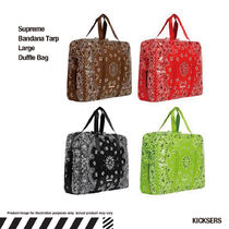 ペイズリー柄ダッフル！Supreme Bandana Tarp Large Duffle Bag