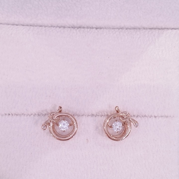 ☆STONE HENgE☆ Silhouette 14K ローズゴールド ピアス