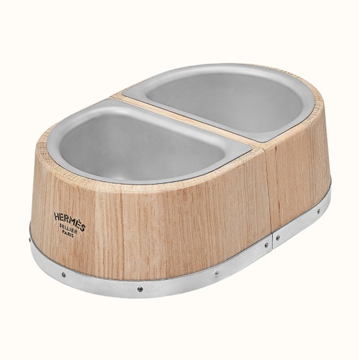 《人気★》HERMESドッグボウル Dog Bowl フードボウル