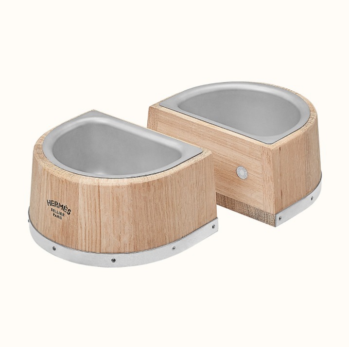 《人気★》HERMESドッグボウル Dog Bowl フードボウル