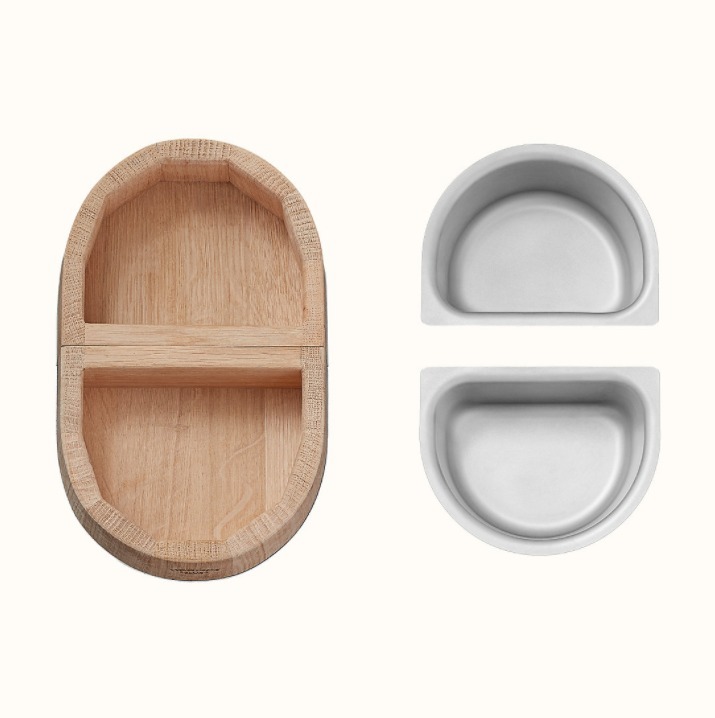 《人気★》HERMESドッグボウル Dog Bowl フードボウル