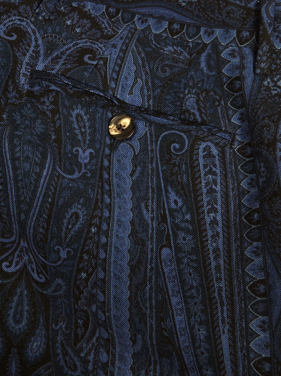 ETRO パンツ・ボトムスその他 【ETRO】ペイズリープリント テーラード スラックスパンツ(7)