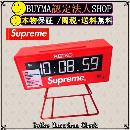 Supreme レジャー・アウトドア・キャンプその他 Supreme X Seiko Marathon Clock SS 21 WEEK 9