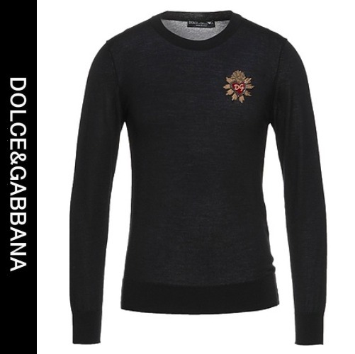 残り1点 Dolce & Gabbana ロゴ入り/カシミヤニット ニット・セーター 残り1点 Dolce & Gabbana ロゴ入り/カシミヤニット ニット・セーター